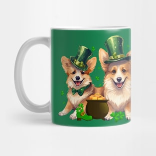 My Corgi Is My Lucky Charm St Patricks Day Mug